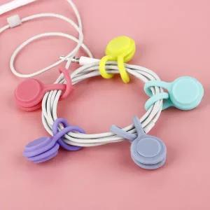 [하프클럽/비틀버드]실리콘 자석 케이블 타이 LMCF_0125