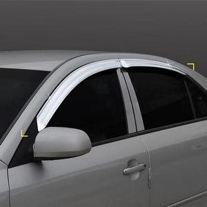 [IXHKMZGJ_56]크롬썬바이저 빗물받이 햇빛가리개 4P