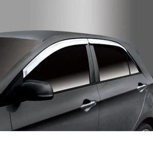 [IX54EK8M_56]크롬 선바이저 모닝썬바이저 빗물받이 4P