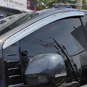[ME1J1228_56]크롬 선바이저 빗물받이