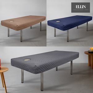 맞춤제작 엘린 미용 베드 커버 프릴없는 커버 마사지침대 경락베드