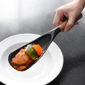 바겐슈타이거 실리콘 멀티스푼 우드손잡이 요리수저