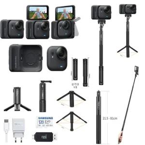 (추가금없음) 인스타 360 go ultra 대여 +드론샷셀카봉 삼각대 배터리삼각대 sd카드 128기가 전국택배 부산 울산 창원마산 대구 인천/김해공항 사비캠 액션캠 대여 렌트