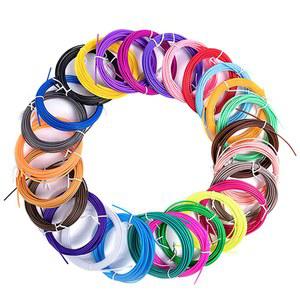 30가지 색상 3D 펜 필라멘트 PLA 리필: 대부분의 3D 프린팅 펜 1.75mm, 각 색상 10피트, 총 300피트 3D 프린팅 펜 필라멘트와 호환됩니다