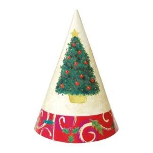 크리스마스고깔모자6개입(트리) 파티 장식 소품 데코_23142855