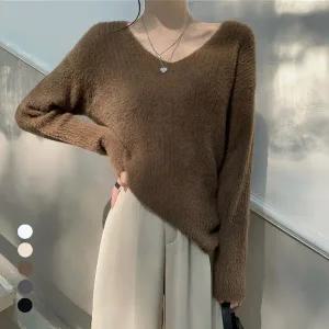 KARRA 소프트앙고라터치골지니트_A4W0099