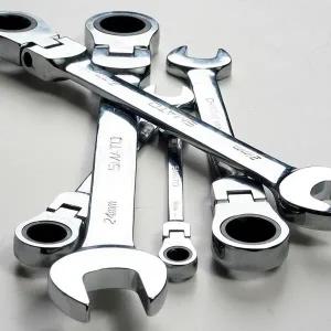 플렉시블 기어렌치 21mm 라쳇 깔깔이 각도조절 자동스패너 육각 나사 너트 볼트 정비공구 8mm25mm 스마토