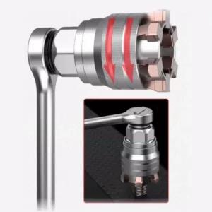 멀티 소켓 만능 렌치 크기 조절 복스 스패너 공구 세트 수전 배관 깔깔이 수작업 미니