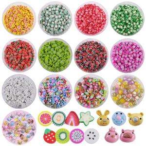 슬라임 슬라이스 과일 클레이 토핑 미니어처 DIY재료 만들기재료