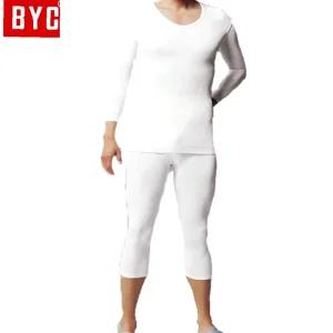 겨울내복 7부 동내의 상하 BYC DOLT6794-화이트 남성 내복 베스트