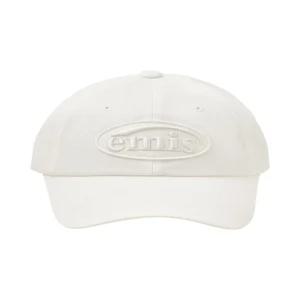 이미스(EMIS) 톤 온 톤 와펜 볼캡 화이트