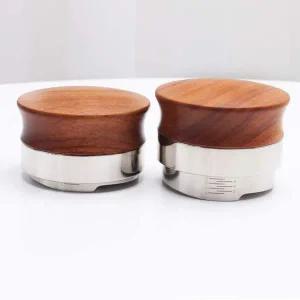 [셀러에이드]홈아트 우드 커피 템퍼 디스트리뷰터 레벨링툴 58mm