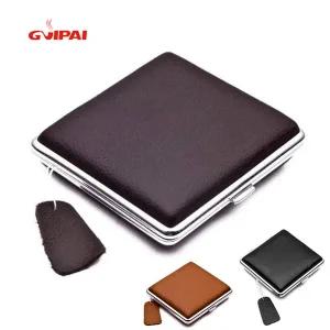 GUIPAI 고급 천연소가죽 담배케이스 3컬러