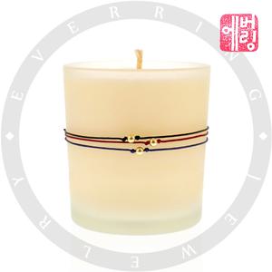 [남여공용] 14K 정품 골드볼 끈발찌 매듭발찌 소원발찌_HOFNJK4901