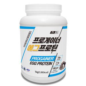 프로게이너 에그프로틴 쿠키앤크림 EGG 계란흰자단백질 헬스보충식품