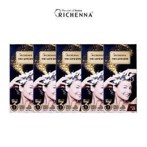 리체나 샴푸형 3분 염색제 5박스