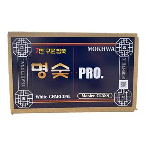 [캠핑홀릭 명숯 프로 3회분] 국내산 세계유일 7번구운 참숯 1등급 백탄