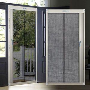 [핫트랙스]롤방충망 C타입 고급형접이식 미세블랙/미세 현관문