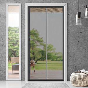 이룸 현관방충망 고급 현관문미닫이 접이식자바라 롤 자동