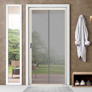 이룸 현관방충망 접이식 미세 방충문 여닫이 슬라이딩 자동