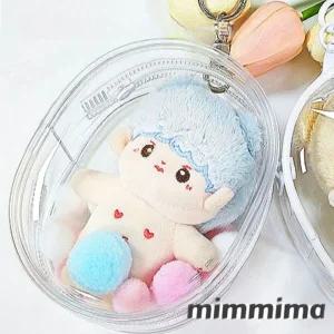 솜인형 이타 파우치 투명 PVC 별자리 인형 보관 정리