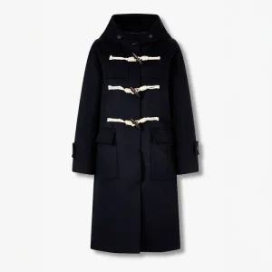 [롯데백화점]스튜디오톰보이 토글 후드 울혼방 롱코트(양말 증정) 9175411984