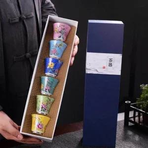 다기찻잔 전통찻잔 전통다기세트 50ml 도자기다기잔 (WF9B8C7)