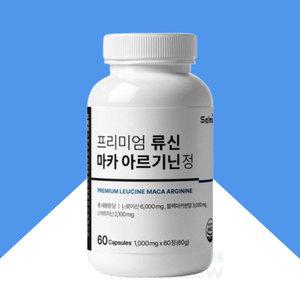 류신 아르기닌 블랙마카 고함량 단백질알약 에너지부스터 60정, 1개