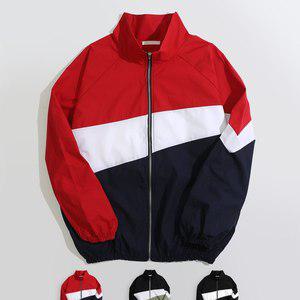 [엠엔씨][MNC] 사선배색 레글런 집업 (MDJK452NT)