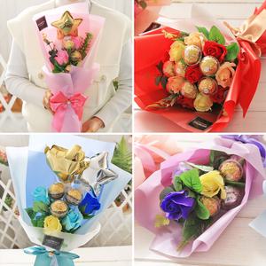 페레로로쉐 꽃다발 화이트데이 초콜릿 사탕 부케 선물