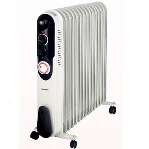 전기 오일 라디에이터(타이머형) 15핀 HV-1015T(2.5kw) 전기히터 스토브 난방 온열 온도조절 타이머설정