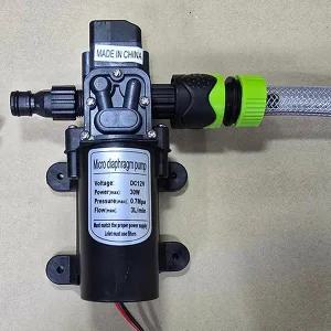 DC 워터펌프 30w 60w 80w 12V 다이아프램 펌프 소형 물 세차 분무경 (pump)