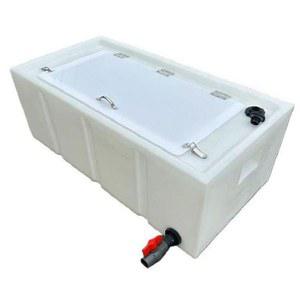 밀폐형 100L 식수 정화조 농사용 물탱크 수조 FRP 대형 물통 밸브형