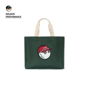 [말본골프]말본 골프 데일리 라이프 미들 토트백 골프가방 파우치 그린 GREEN