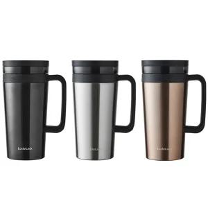 락앤락 커피 터 머그 텀블러 LHC4197 손잡이 스텐 보온 보냉 티 차 보온컵 580ml