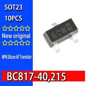 범용 소형 신호 트랜지스터  스팟 BC817-40 215 6CW SOT-23 45V 500mA SMD 300mW NPN 최신 10 개