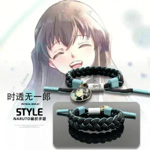 귀멸의 칼날 귀칼 캐릭터 이노스케 시노부 탄지로 굿즈 콜라보 폴리 매듭 팔찌 굿즈