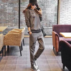 [로즈엘리][기모상하세트] 겨울 여성 맨투맨 트레이닝세트