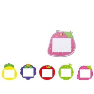 [골드스마일]유아 어린이 미아 방지 이름표 명찰 과일 10개 1세트 아크릴네임텍