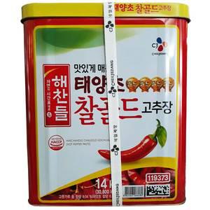 씨제이제일제당 해찬들 해찬들 태양초 찰골드 고추장 14Kg 이강산닷컴