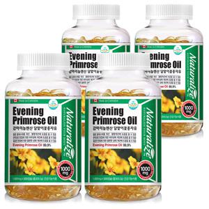 감마리놀렌산 달맞이꽃종자유 1001mg x 300캡슐 x 4병