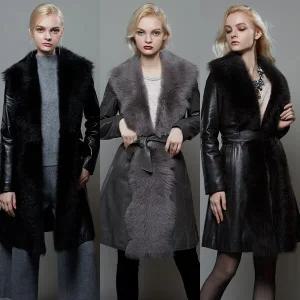 [런칭가 399,000]   토스카나 양가죽코트(353)