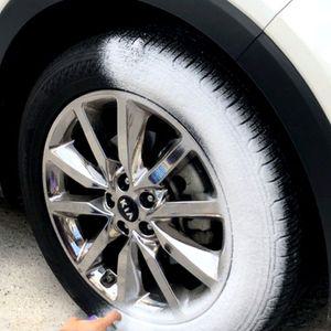 스노우폼 차량 타이어 바퀴 광택 세정제 폼타입 세차용품 타이어세정제 타이어관리 타이어광택