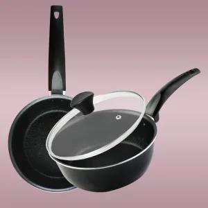 오브쿡스 인덕션 애니팬 20cm+유리뚜껑 / 라면냄비 편수냄비 프라이팬