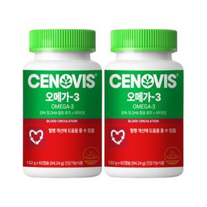 세노비스 오메가-3 (62캡슐/31일분), 2개