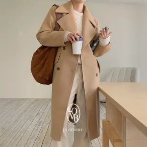 핫핑 [LOVB] L-1145 오버핏 더블울코트