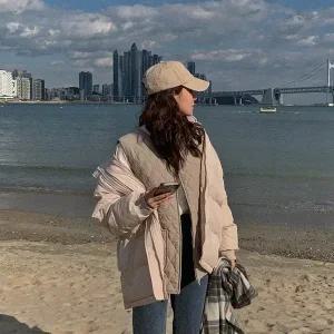 핫핑 [2버전][겨울잇템/보온성UP] 온도를더해 누빔조끼