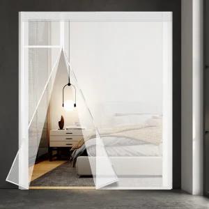 베란다 방충망 450x250 대형 미세 방충문 자석 현관 모기장 창문