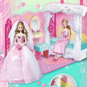 아동 7세여아선물 웨딩인형 반지 인형의집 가방 센터 공주놀이 옷입히기