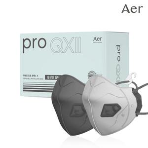 (11) 아에르 Pro QX2 1급 방진마스크 1BOX (10개) 용접용 AQX201F 활성탄첨가 산업용 분진마스크 용접 공사